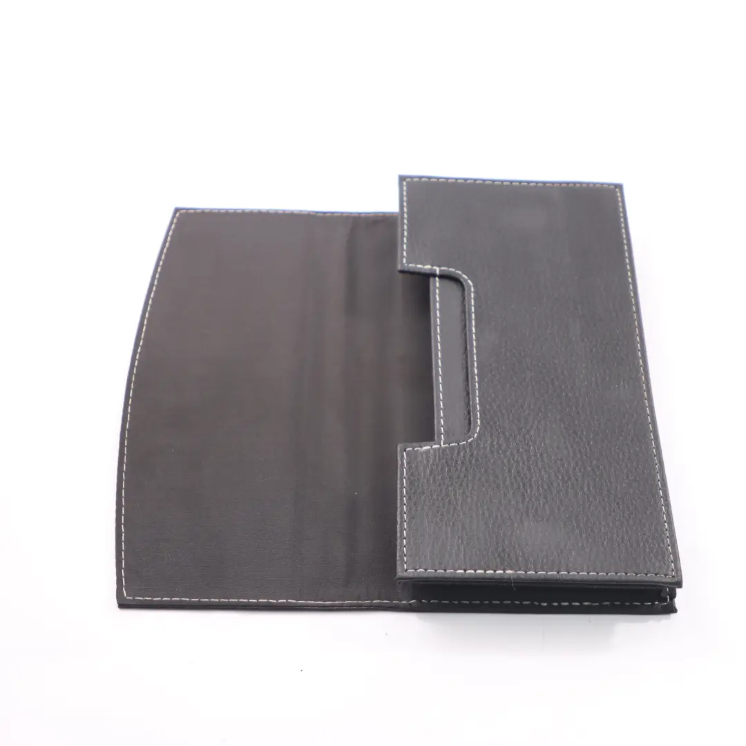 Funda para documentos Mercedes W205 Manual del propietario Cartera de piel