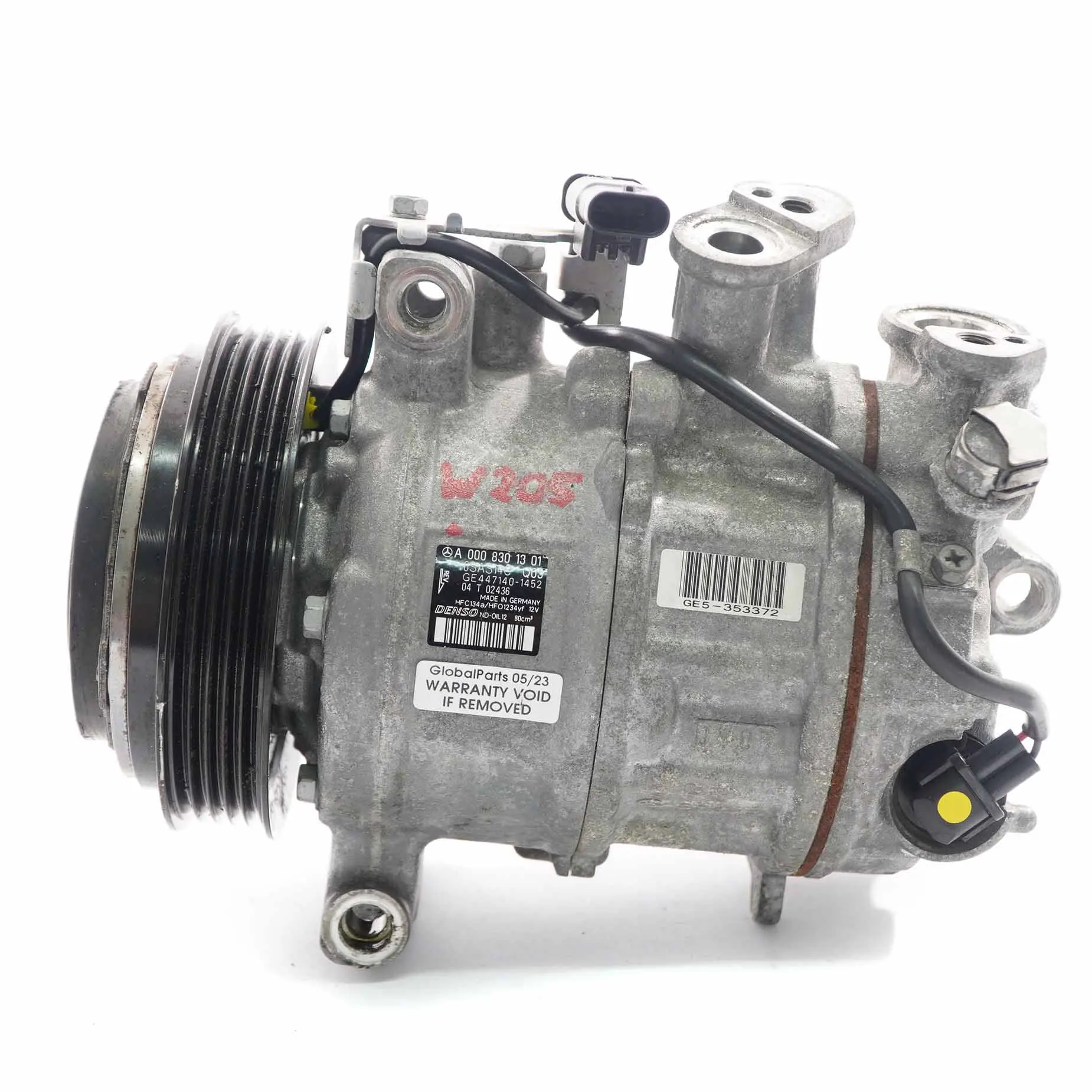 Air Conditioning Compressor Mercedes W213 OM654 Diesel A/C Pump A0008301301