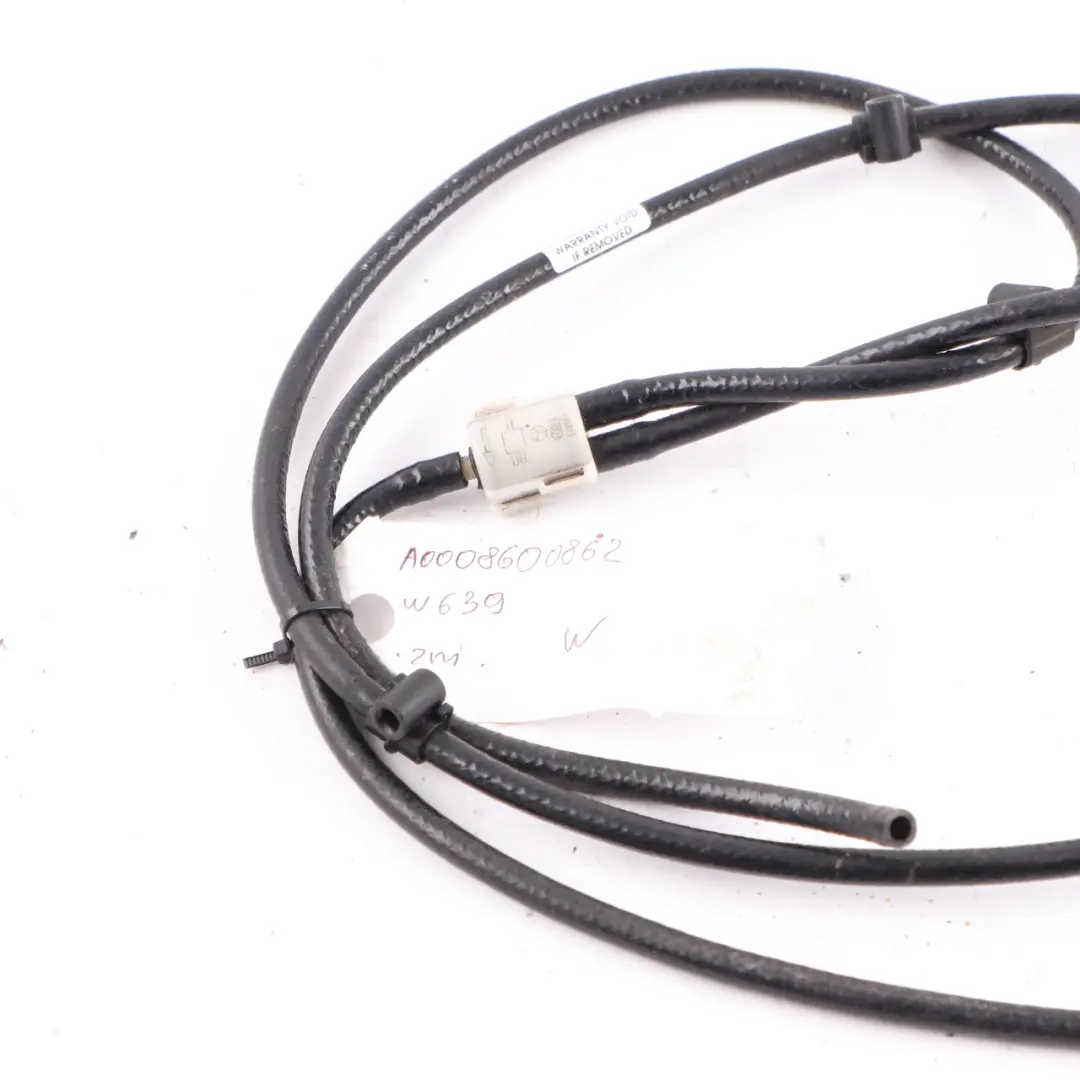 Check Valve Mercedes W639 Washer Spray System Line Check Valve Hose A0008600862