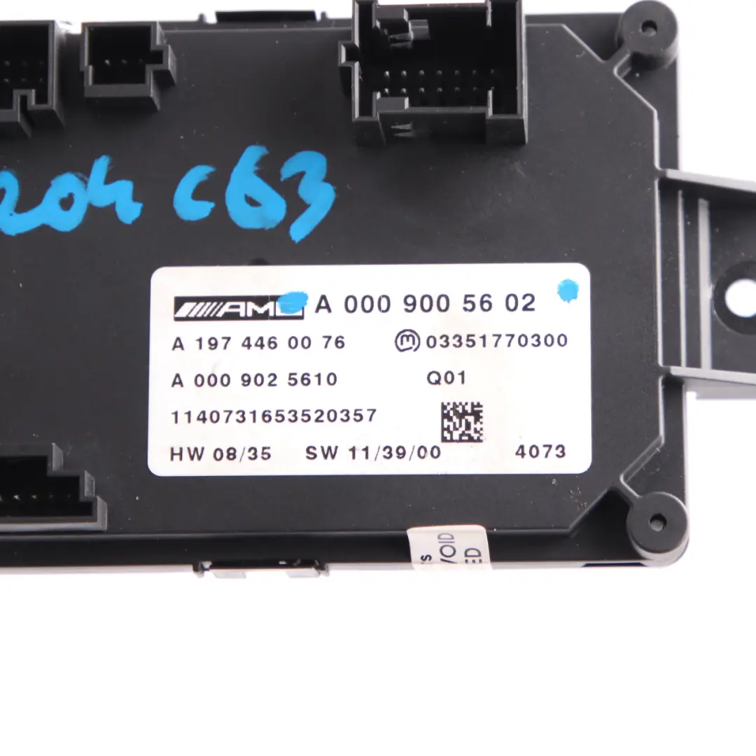 Mercedes W204 W212 Unidad de Control AMG Drive Select Módulo ECU A0009005602