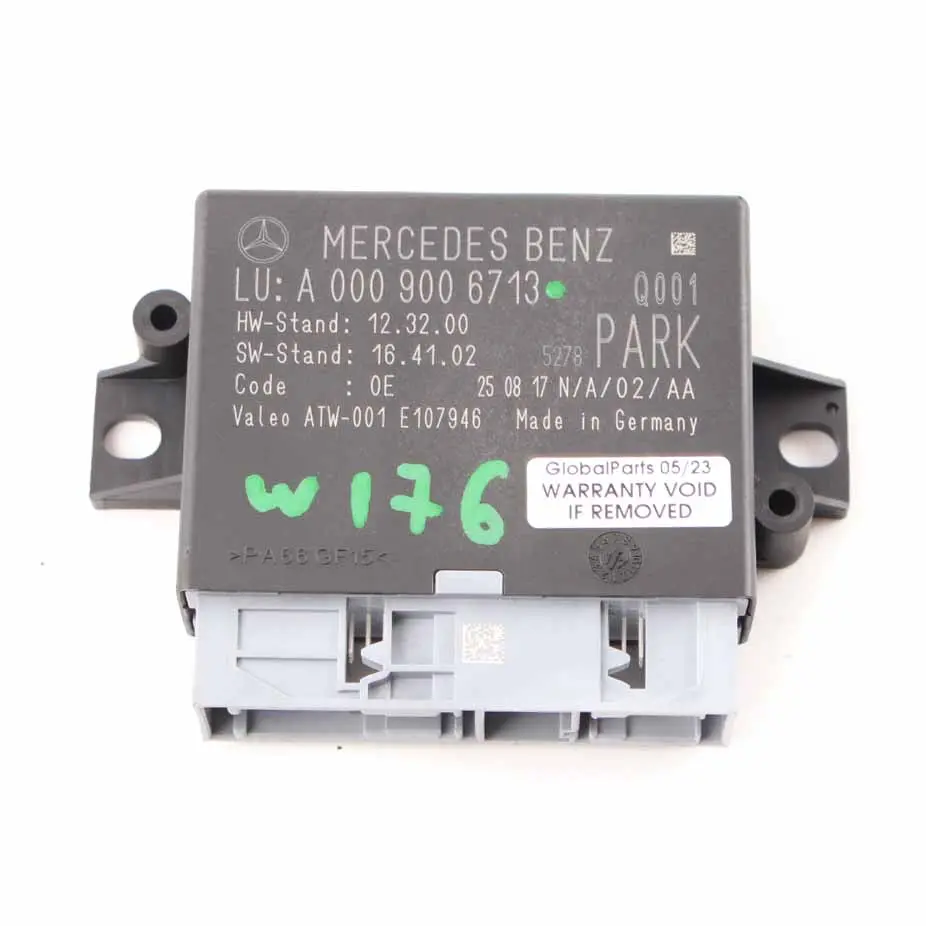 PDC Module Mercedes W176 W246 Unité contrôle distance l'aide A0009006713