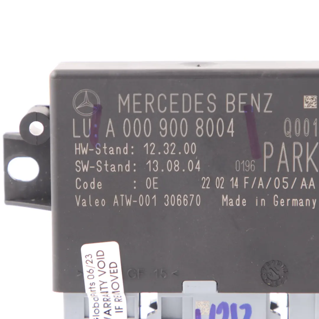 Mercedes W207 W212 Moduł Sterownik Parkowania A0009008004