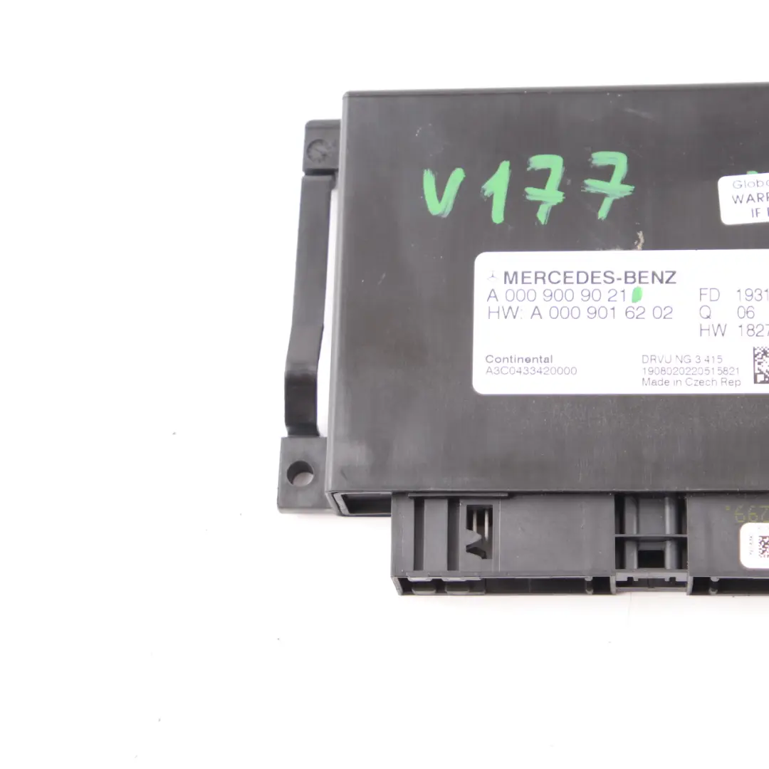 Mercedes W177 AMG Automatic Gearbox Transmission Control Module ECU A0009009021