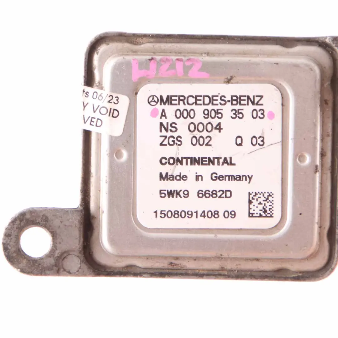 Mercedes W207 W212 W906 Sonda NOX Sonda Lambda A0009053503