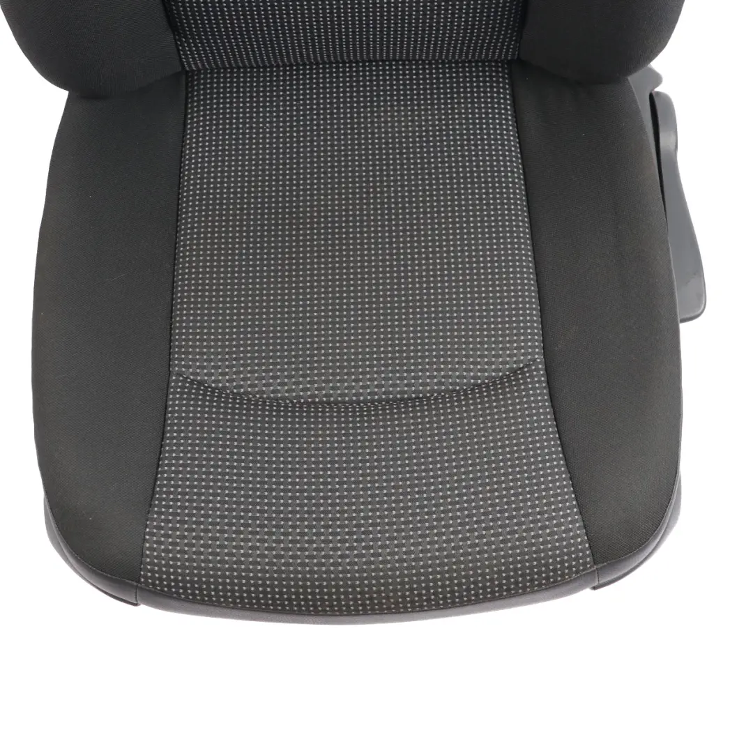 Mercedes Vito W639 Front Left N/S Seat Cloth Fabric Lima Black