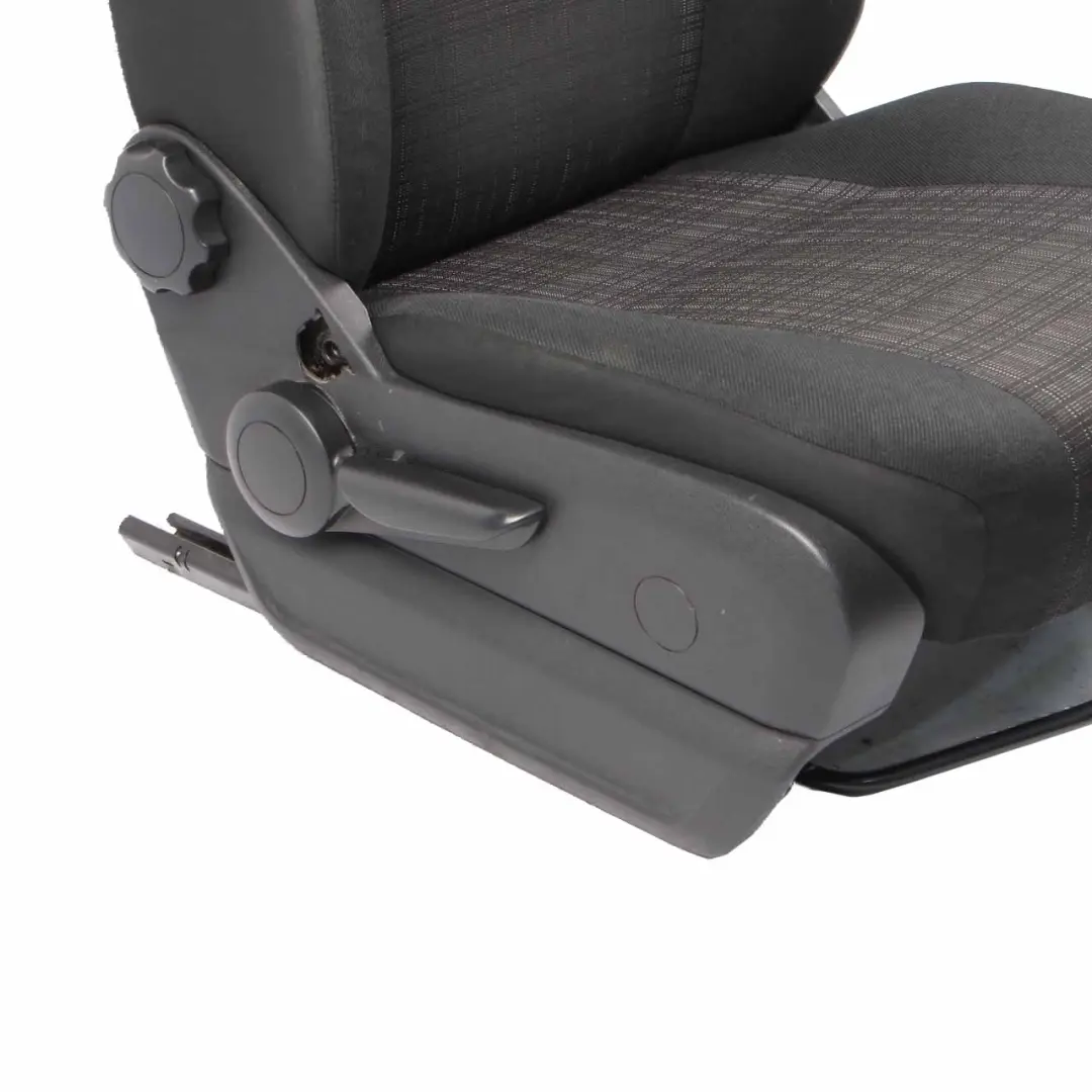 Front Seat Mercedes W906 Sprinter Right O/S Cloth Black Fabric