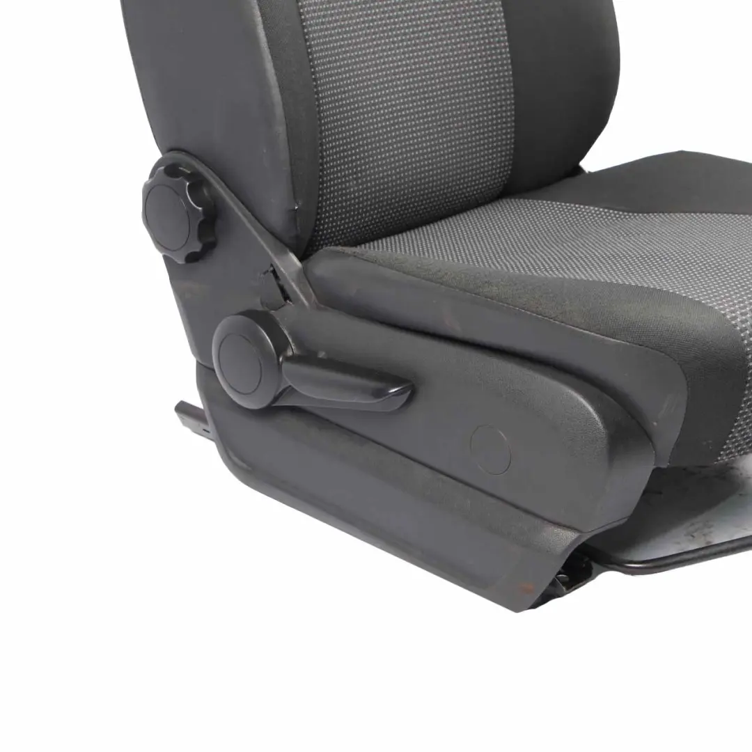 Front Seat Mercedes W906 Sprinter Right O/S Cloth Lima Black Fabric