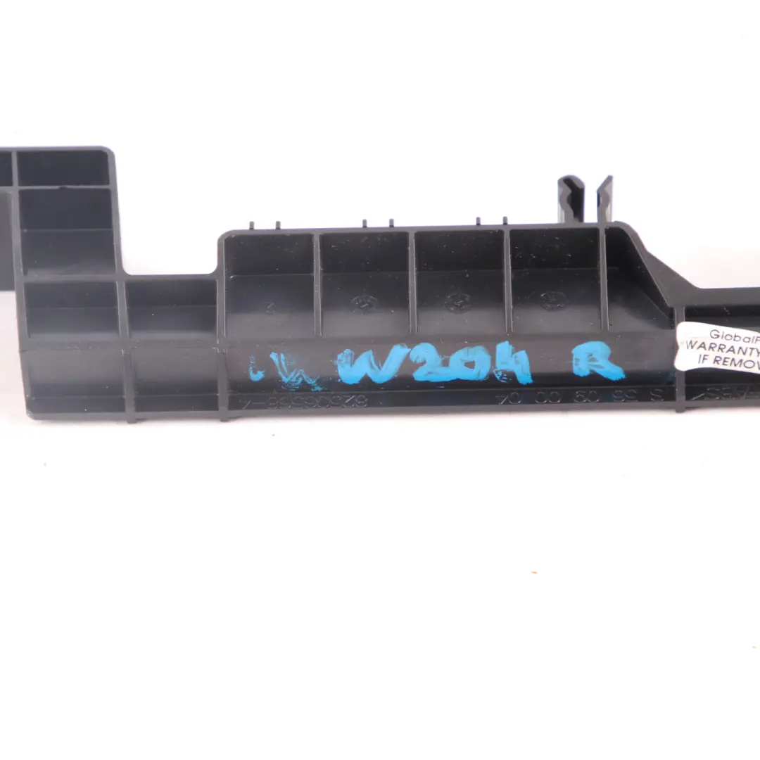 Mercedes W204 Seat Trim Track Front Rail Right O/S Panel Black A0009110275