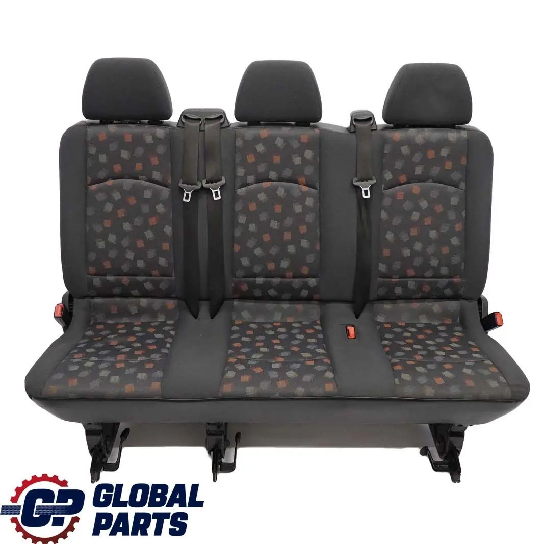 Mercedes-Benz Vito Rear SeatCloth Fabric Backrest Bench Sofa Mateo Anthracite