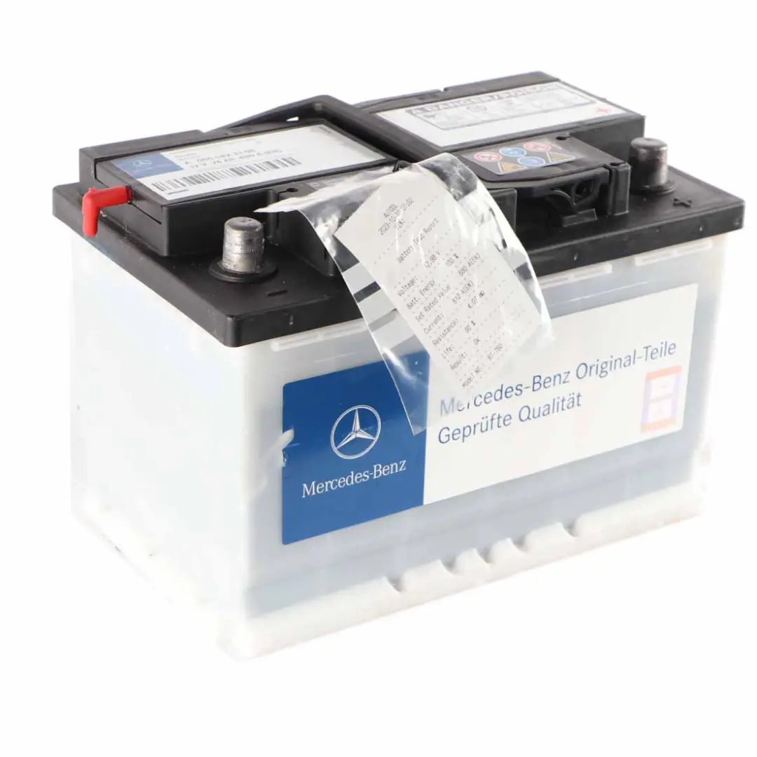 Mercedes 12V Accumulator Battery 74Ah 680A A0009823108