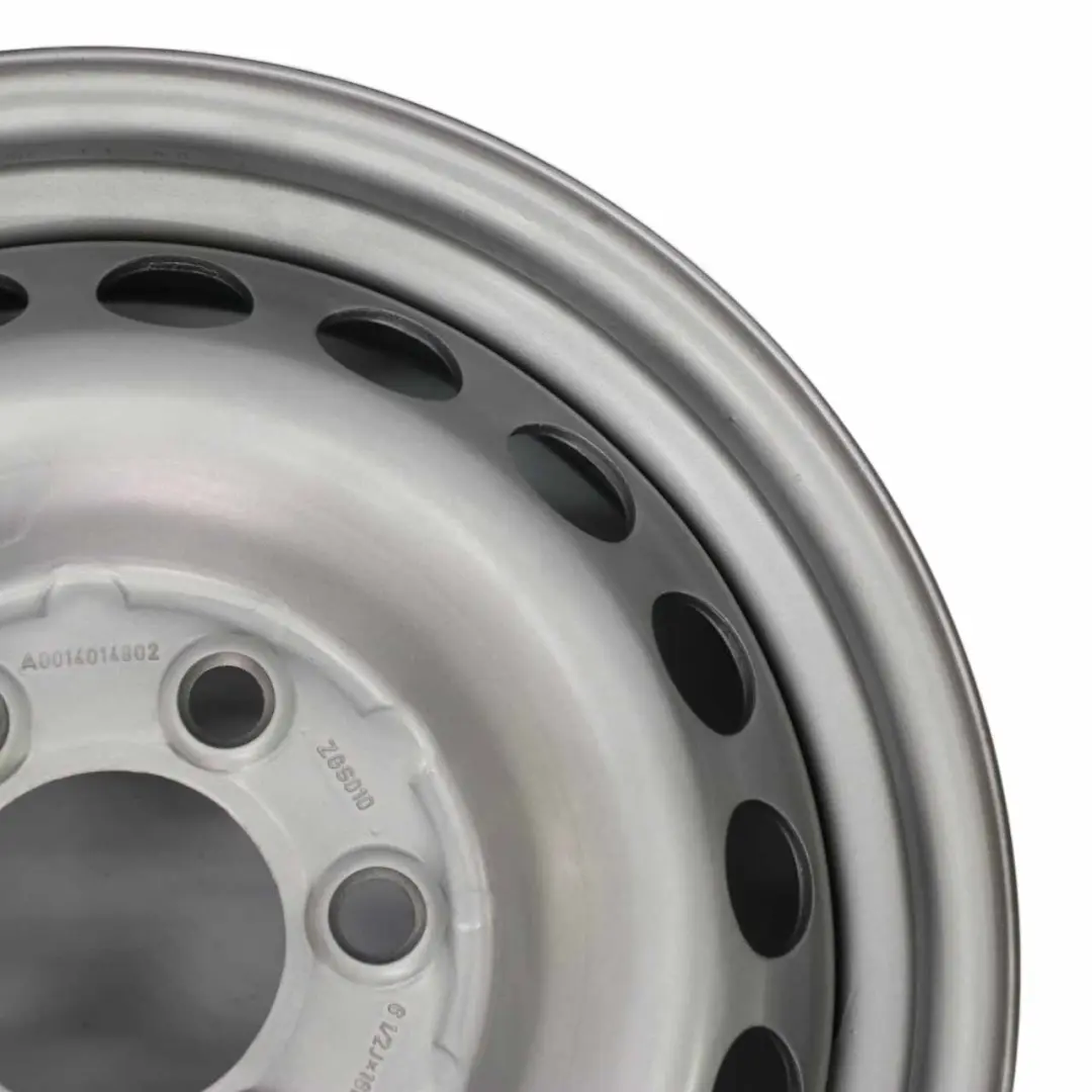 Mercedes Sprinter W906 Llanta de acero plateada 16" 6,5J ET:62 A0014014802