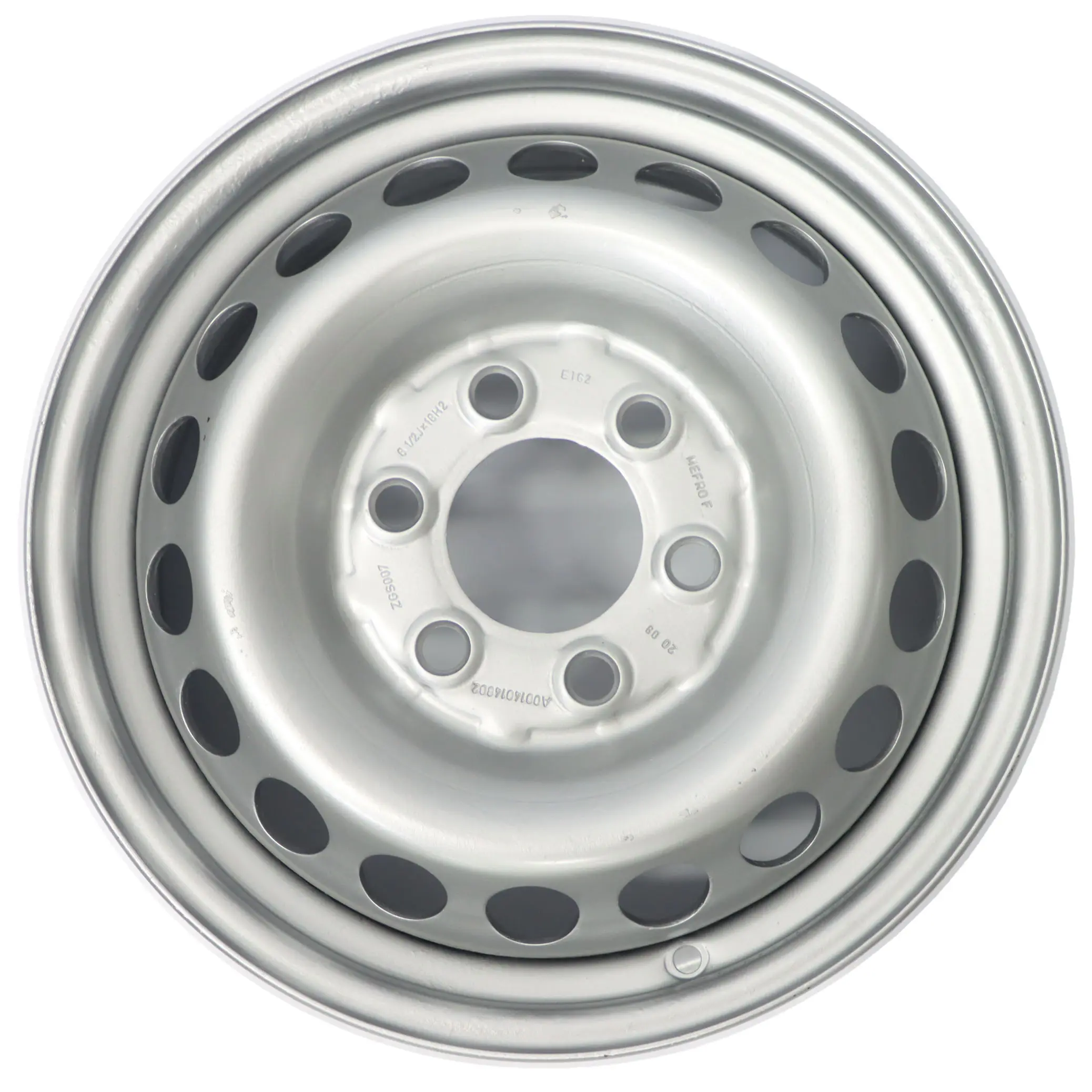 Mercedes Sprinter W906 Jante en acier argenté 16" 6,5J ET:62 A0014014802