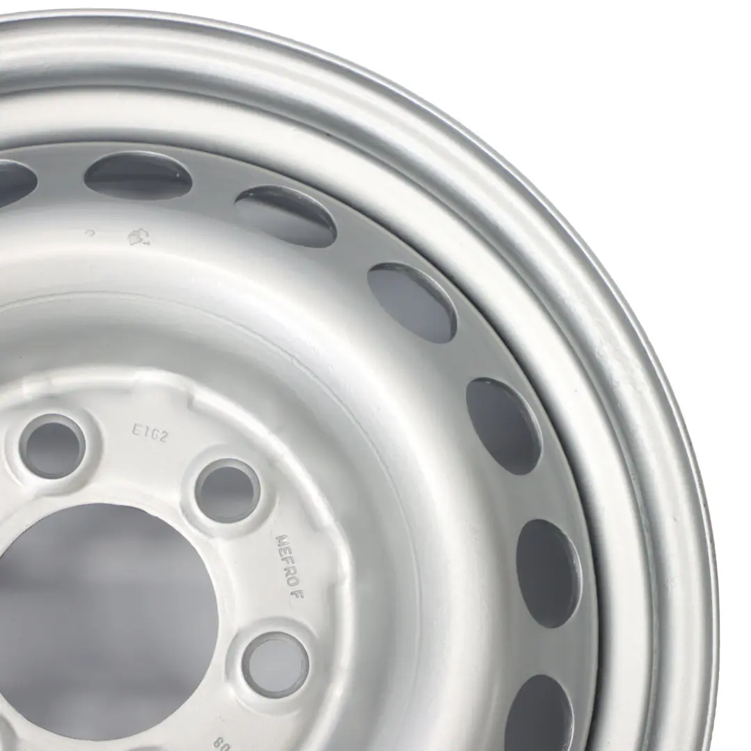 Mercedes Sprinter W906 Silberne Stahlfelge Felge 16" 6,5J ET:62 A0014014802