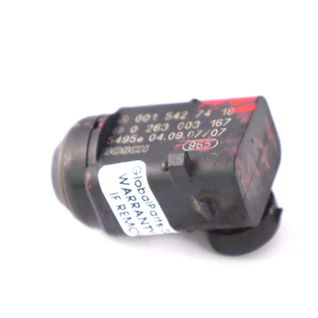 Sensor de Aparcamiento Mercedes W203 R171 Trasero PDC Sensor Negro Obsidiana 197