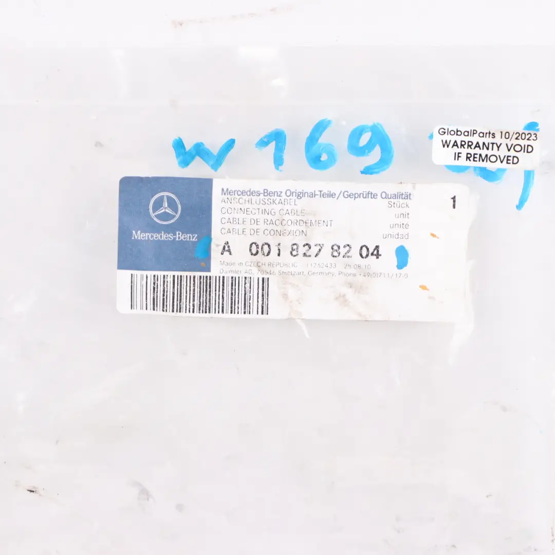 Interface Cable Mercedes W169 W204 USB AUX Audio Iphone Media A0018278204