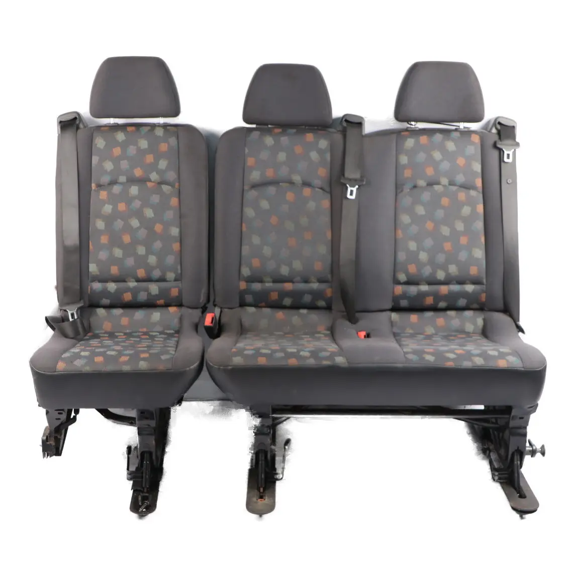 Mercedes Vito W639 Rear Seats Three Seater Seat Bench Backrest Cloth Fabric