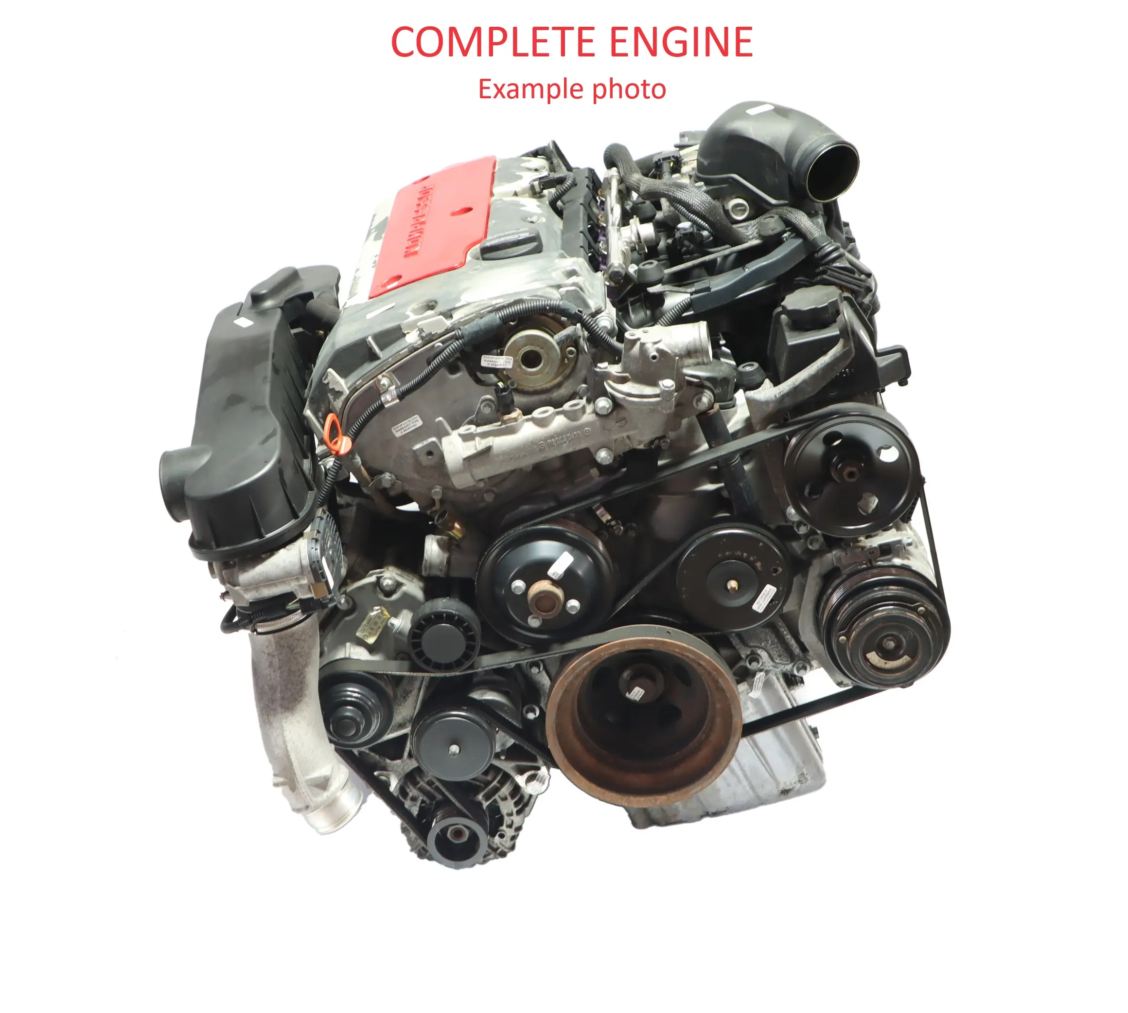 Mercedes W210 E 200 Kompressor 163HP Bare Engine 111957 111.957 79k WARRANTY