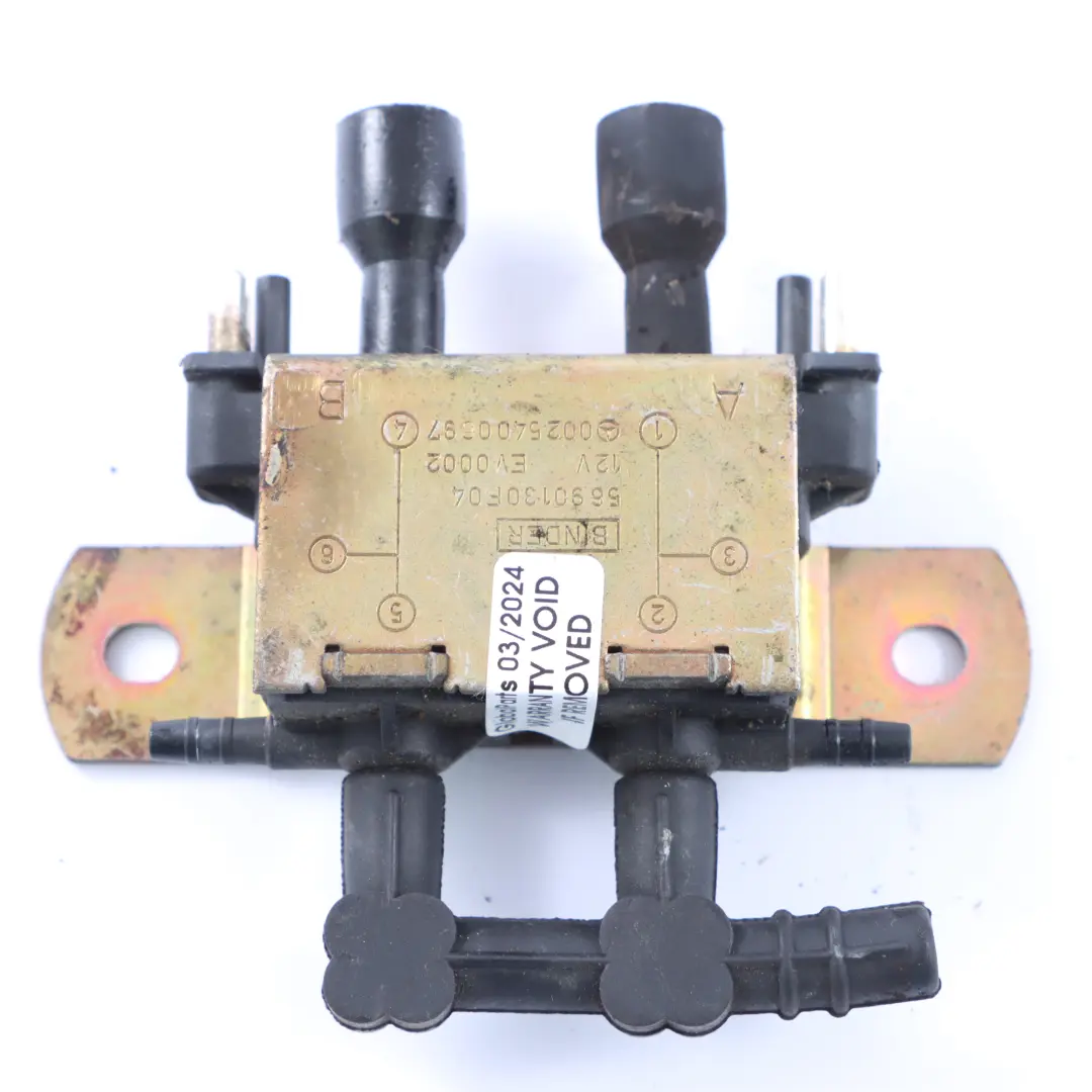 Mercedes W202 W210 Válvula solenoide de vacío A0025400697