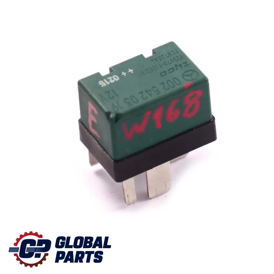 Mercedes A C Class W168 W202 W203 Relay 6-Pin Green Tyco A0025420319