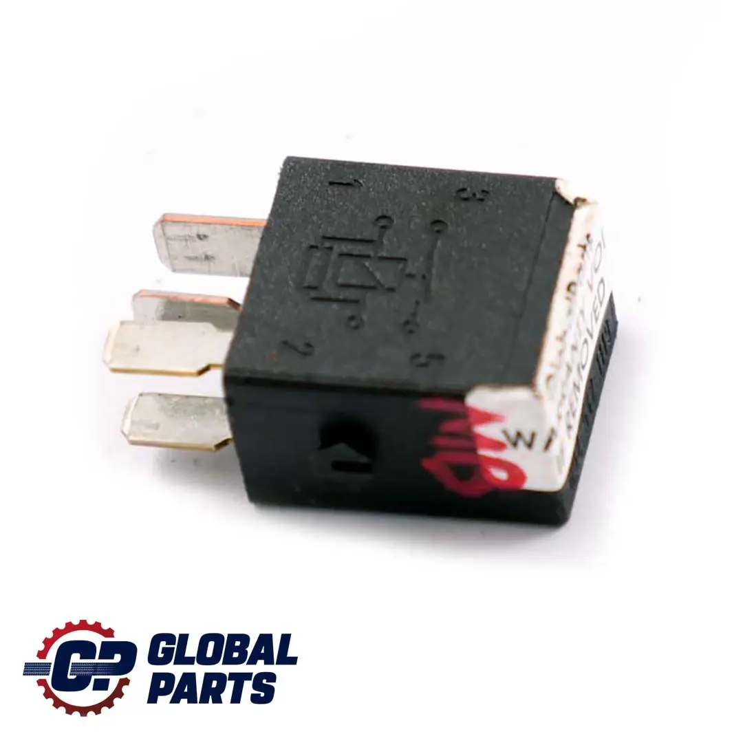 Mercedes-Benz A C E M W163 W168 W203 W211 Relay 4-Pin Black Hella A0025421119