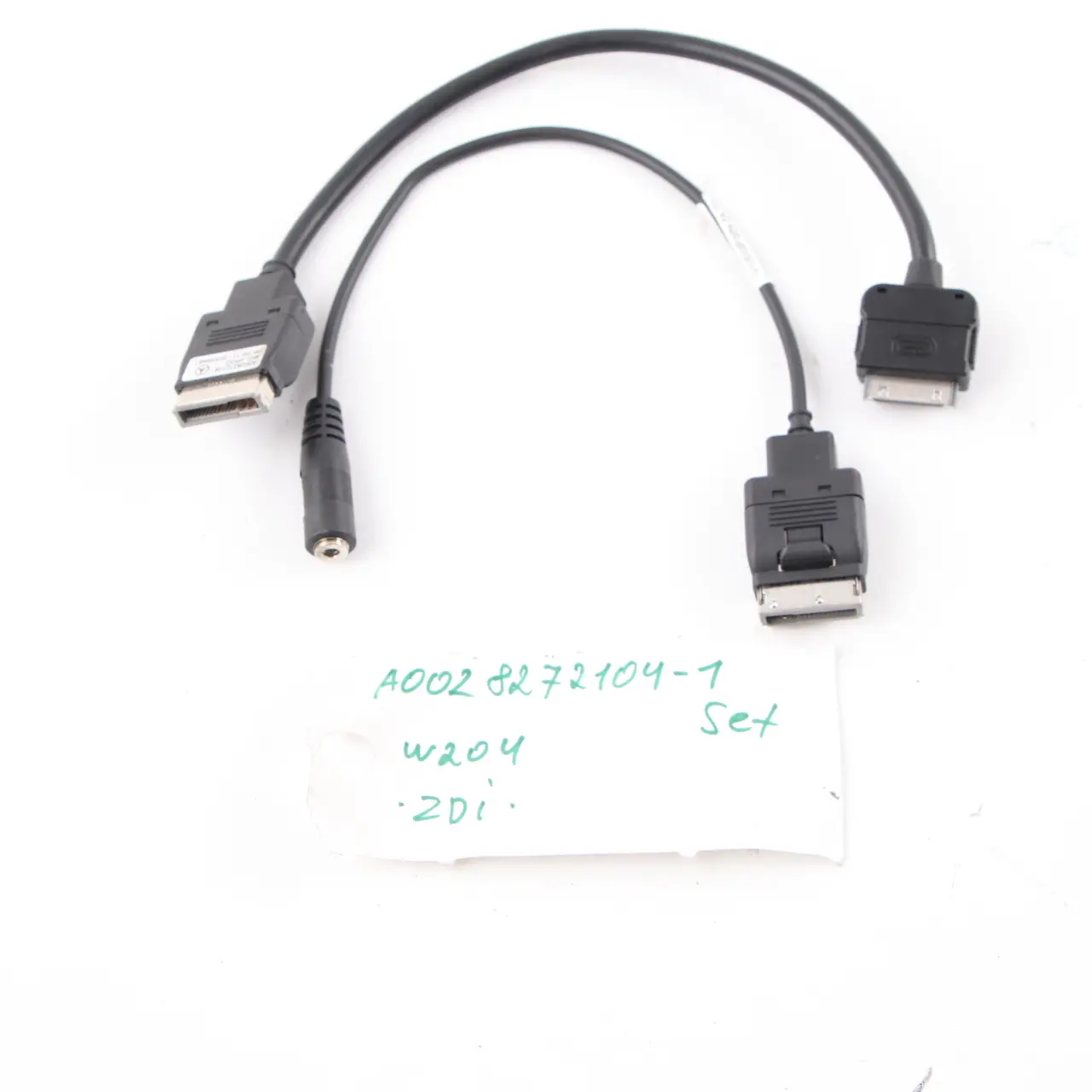 USB Port Cable Mercedes W204 Multimedia Interface Cables Set A0028272104