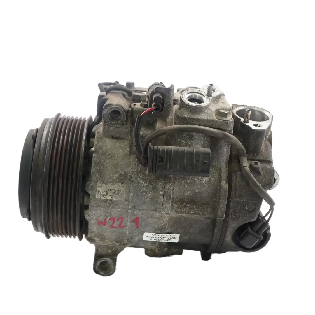 Compresor Aire Acondicionado Mercedes W221 OM646 Air Con A/C Unit A0032308411