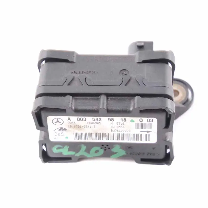 Mercedes W203 C209 Yaw Sensor ESP Rotation Rate Control Unit Module A0035429818