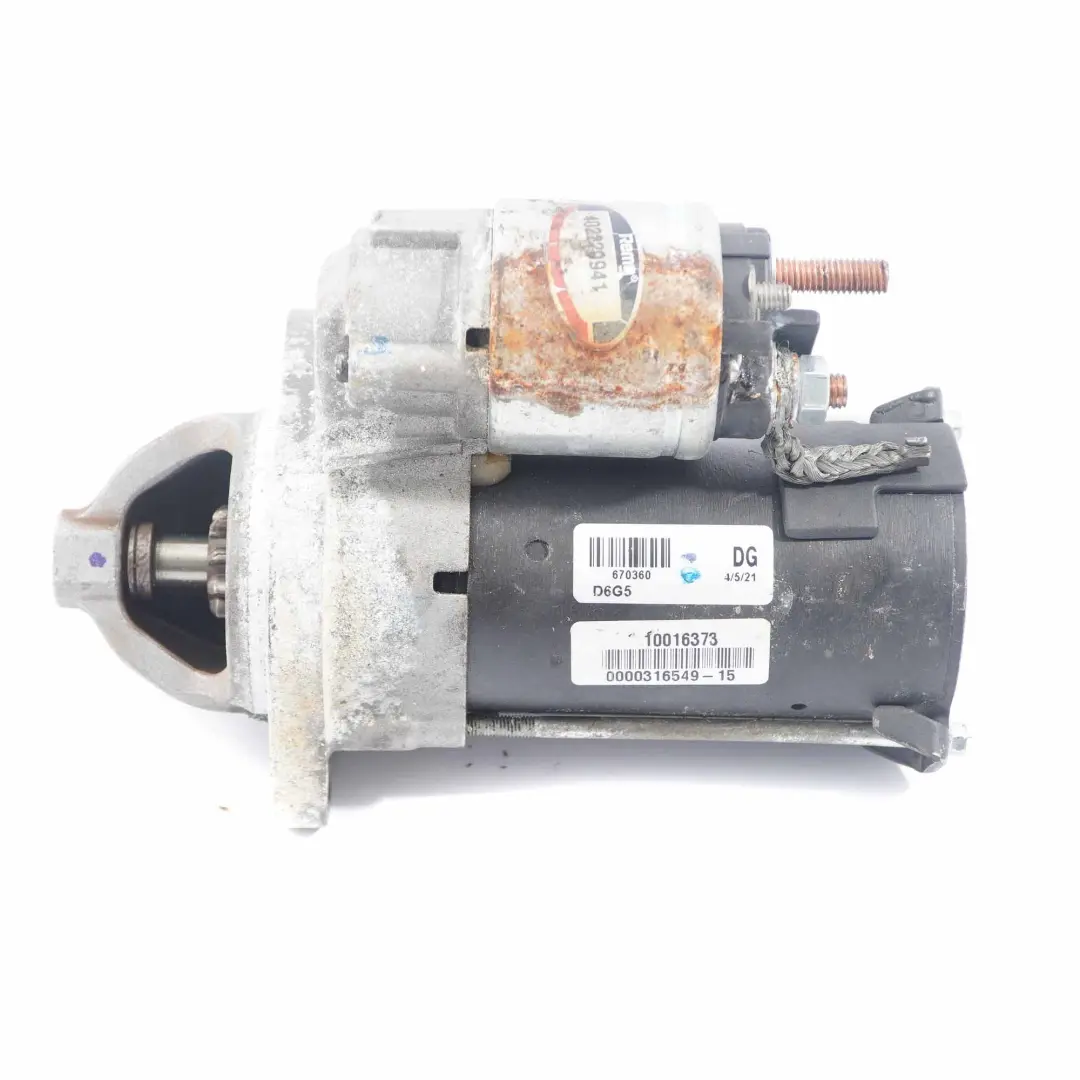 Mercedes B W169 W245 Motor De arranque del motor De gasolina A0061510301