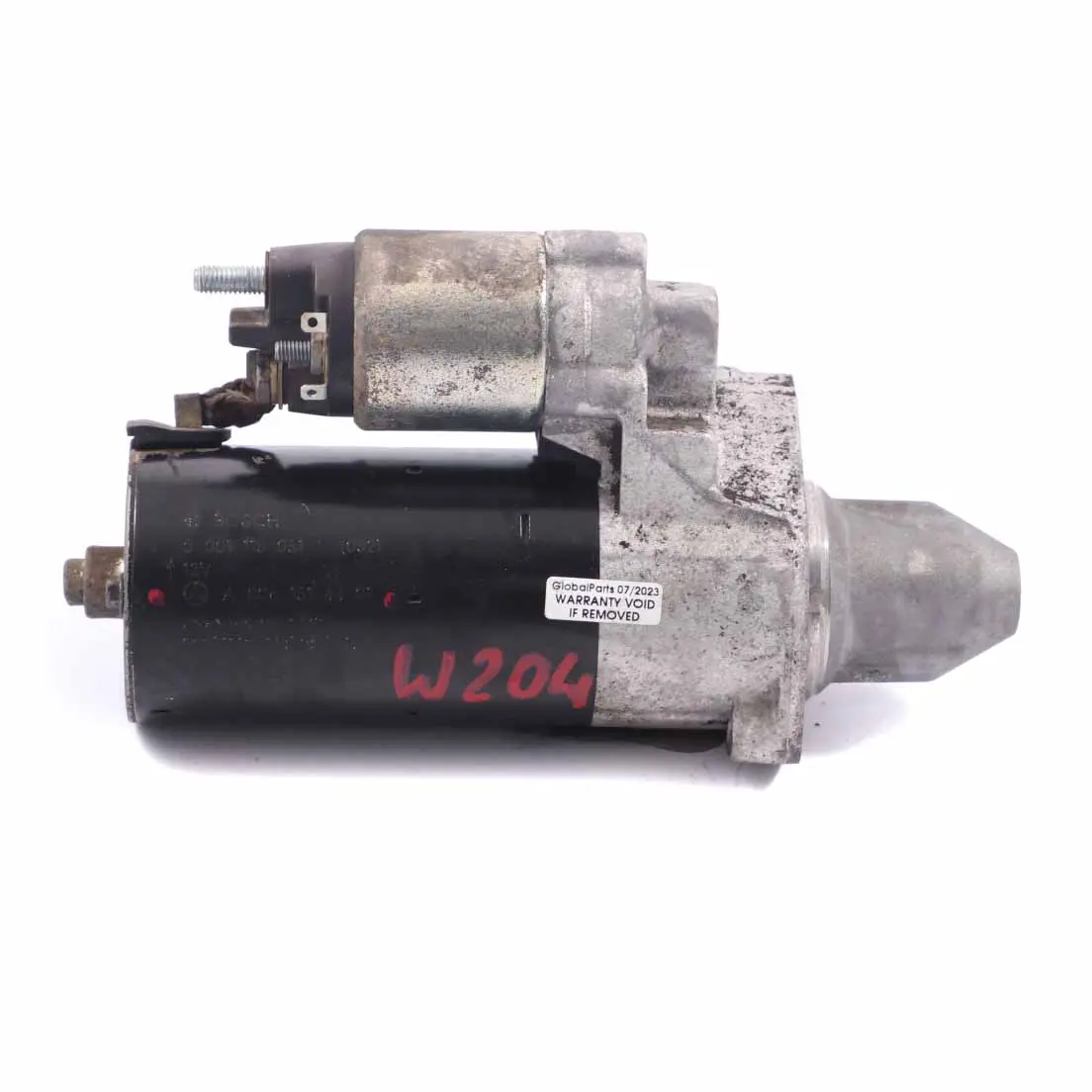 Motor de arranque Mercedes W204 W211 W212 OM642 Motor diesel A0061514401