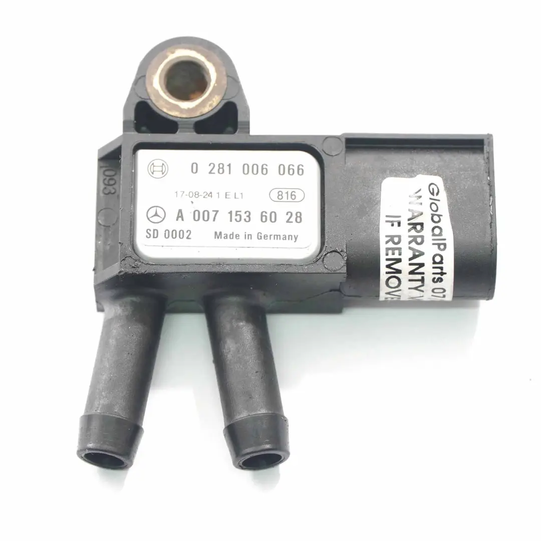 Mercedes W176 W246 OM651 Sensor de presión de escape diesel DPF A0071536028