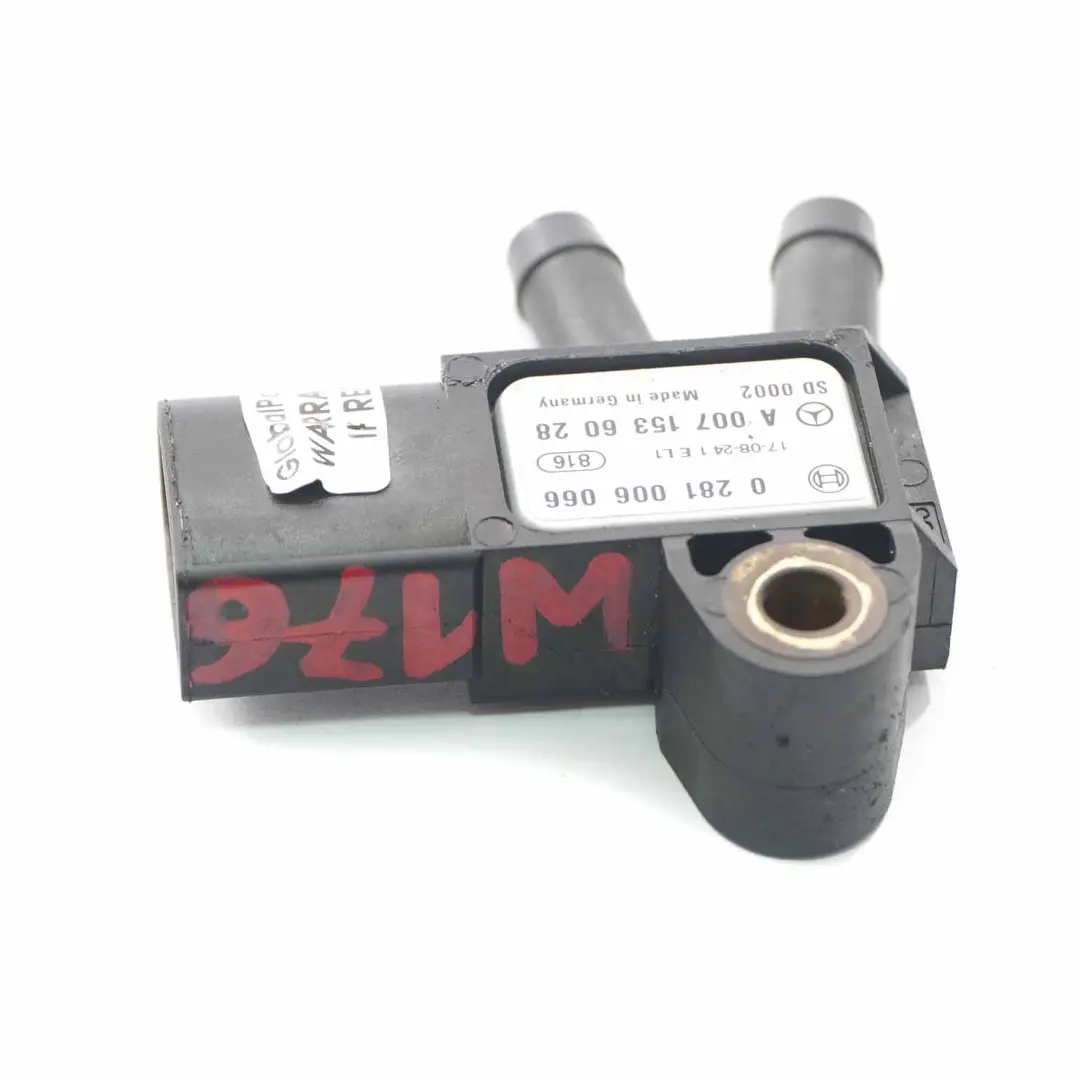 Mercedes W176 W246 OM651 Sensor de presión de escape diesel DPF A0071536028