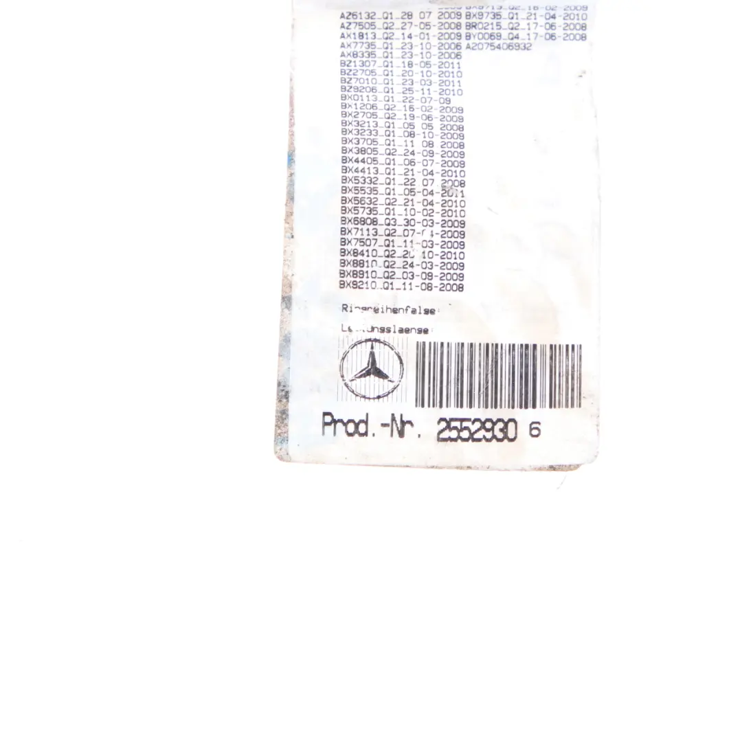 Lamp Plug Mercedes W207 C207 Rear Right O/S Light Socket Wiring A0255452226