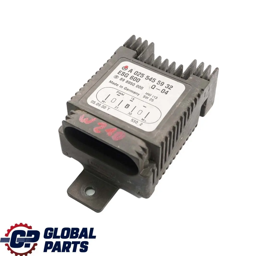 Mercedes-Benz C CLK Class W202 W208 Module Control Unit Fan ECU A0255455932