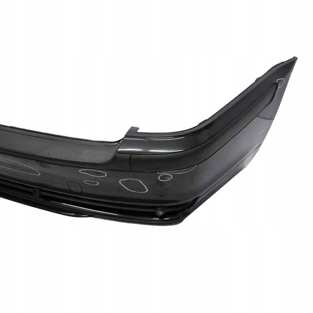 BMW 3 E46 Touring Rear Bumper Trim Panel Black Sapphire Metallic - 475