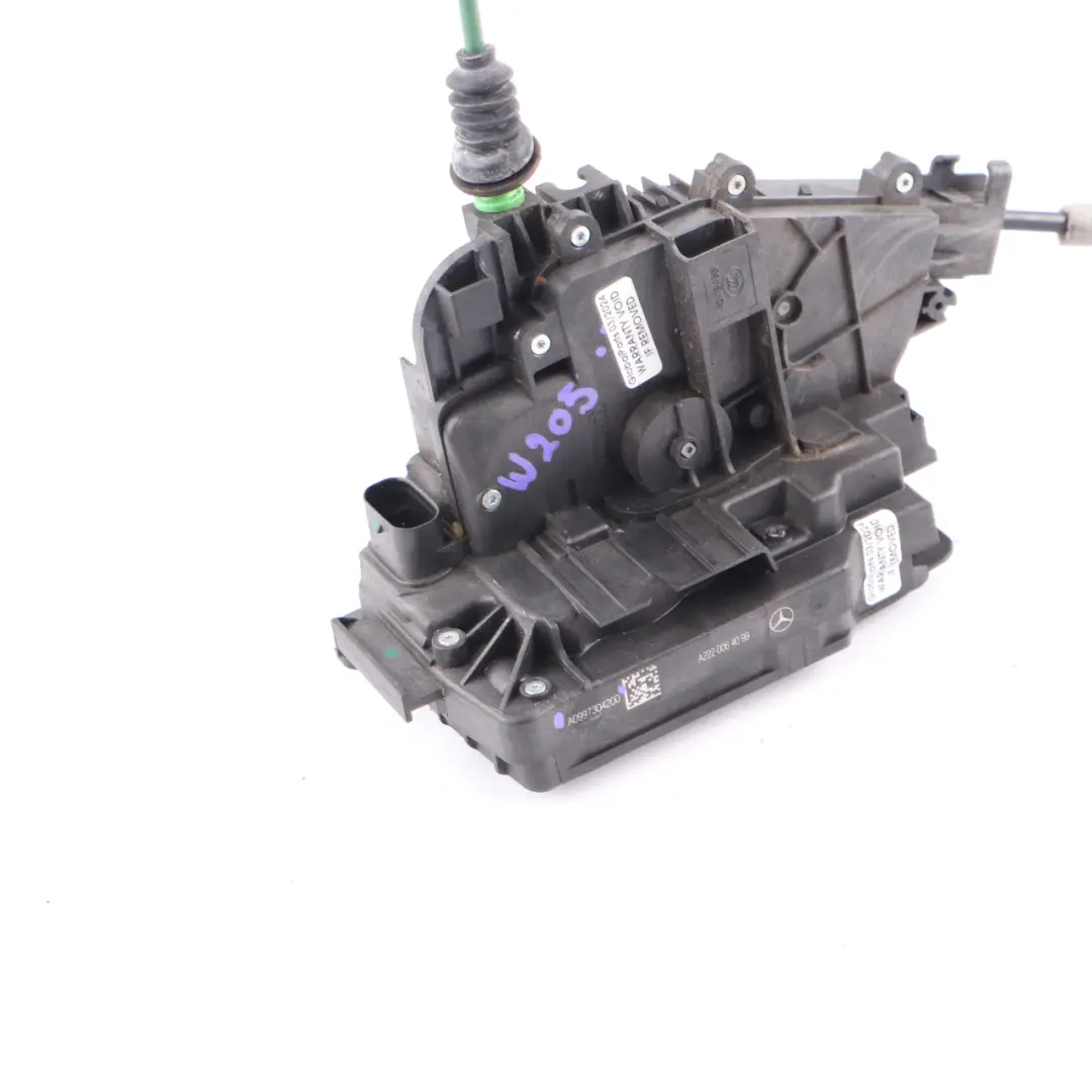 Mercedes W205 Door Lock Latch Mechanism Actuator Rear Right O/S A0997304200