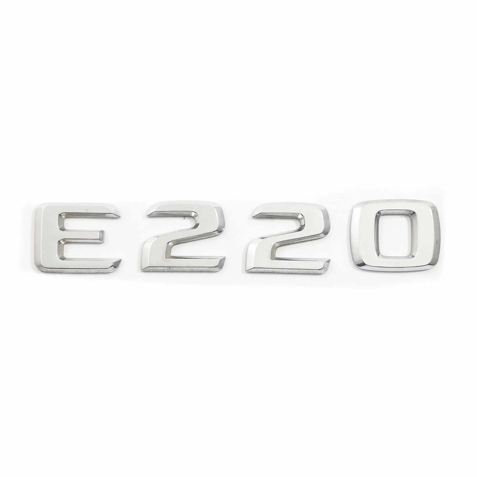 Trunk Emblem Mercedes W211 W212 Lettering E220 CDI Rear Boot Tailgate Adhered