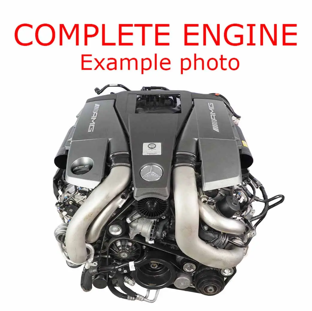 Mercedes W212 E63 AMG Motor Desnudo 157981 157.981 E 63 558HP GARANTÍA