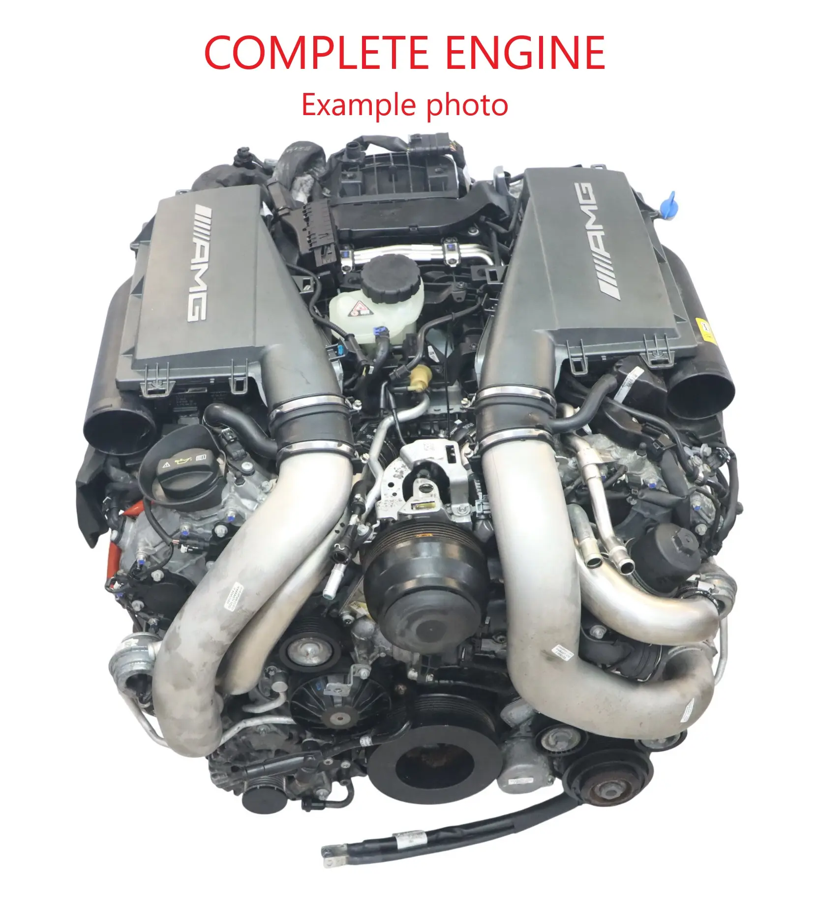 Mercedes X166 W166 C292 63 AMG 4 Matic Bare Engine 157982 157.982 79k, WARRANTY