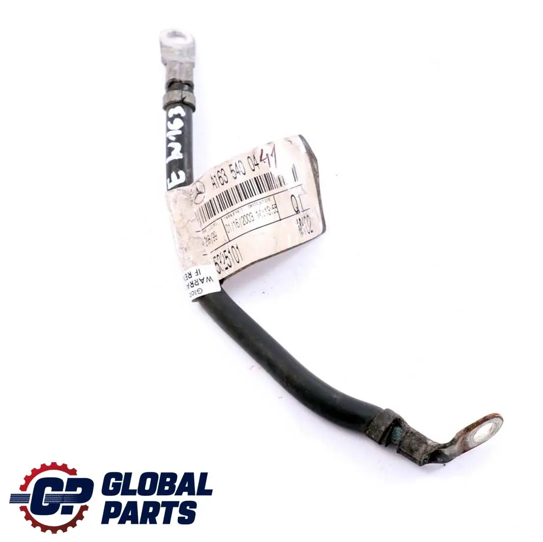 Mercedes-Benz Clase M ML W163 Cable De masa derecha Paso De rueda A1635400441