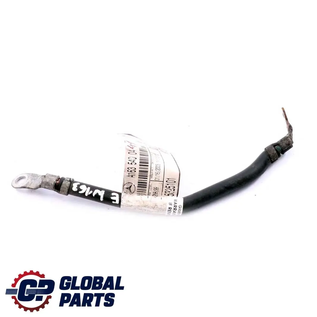 Mercedes-Benz Clase M ML W163 Cable De masa derecha Paso De rueda A1635400441