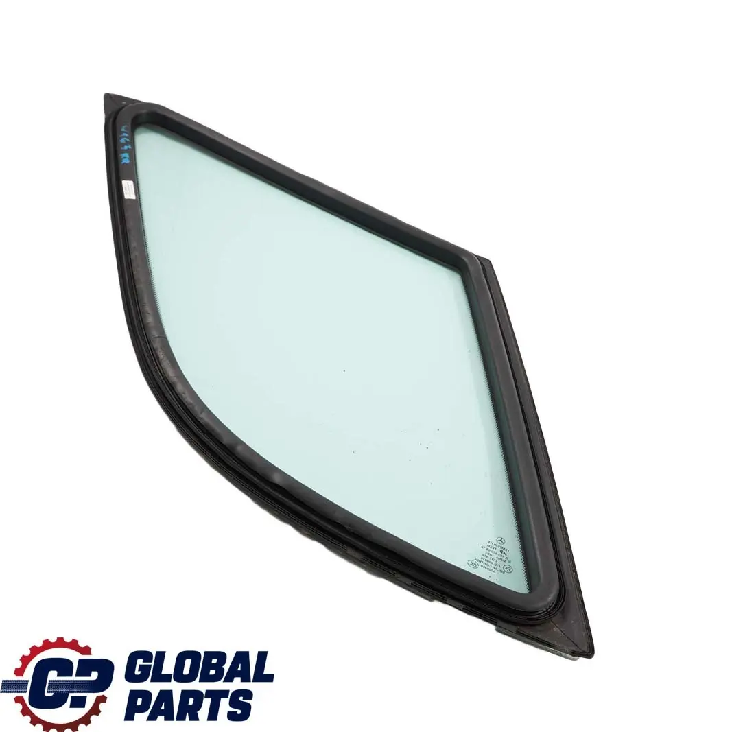 Mercedes-Benz ML W163 Rear Right O/S Quarter Side Window Tinted Green Glass AS2