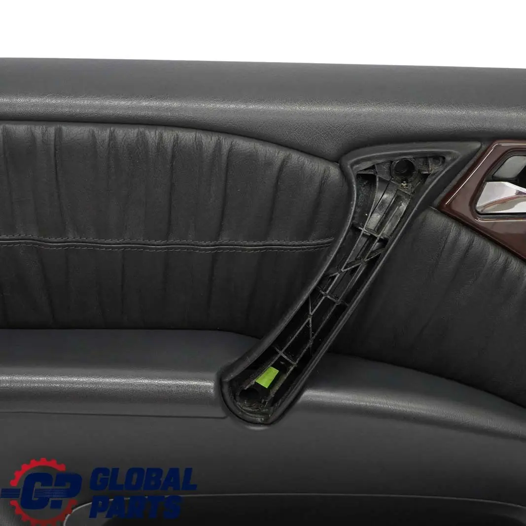 Mercedes-Benz ML W163 Front Left N/S Door Card Trim Panel Black Leather