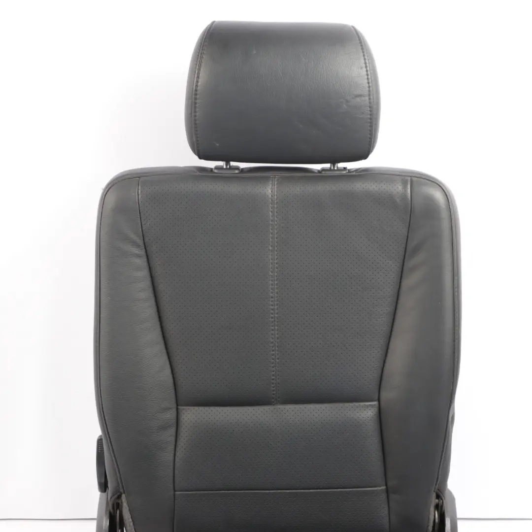 Mercedes ML W163 Rear Seat Right O/S 3RD Third Row Black Leather