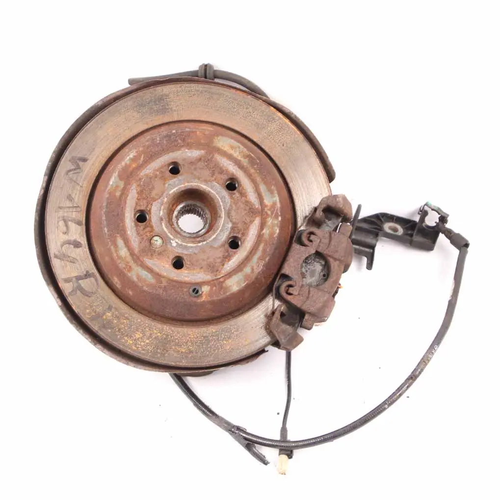 Mercedes W164 320 CDI Wheel Carrier Hub Rear Right O/S Axle Brake Disc Caliper