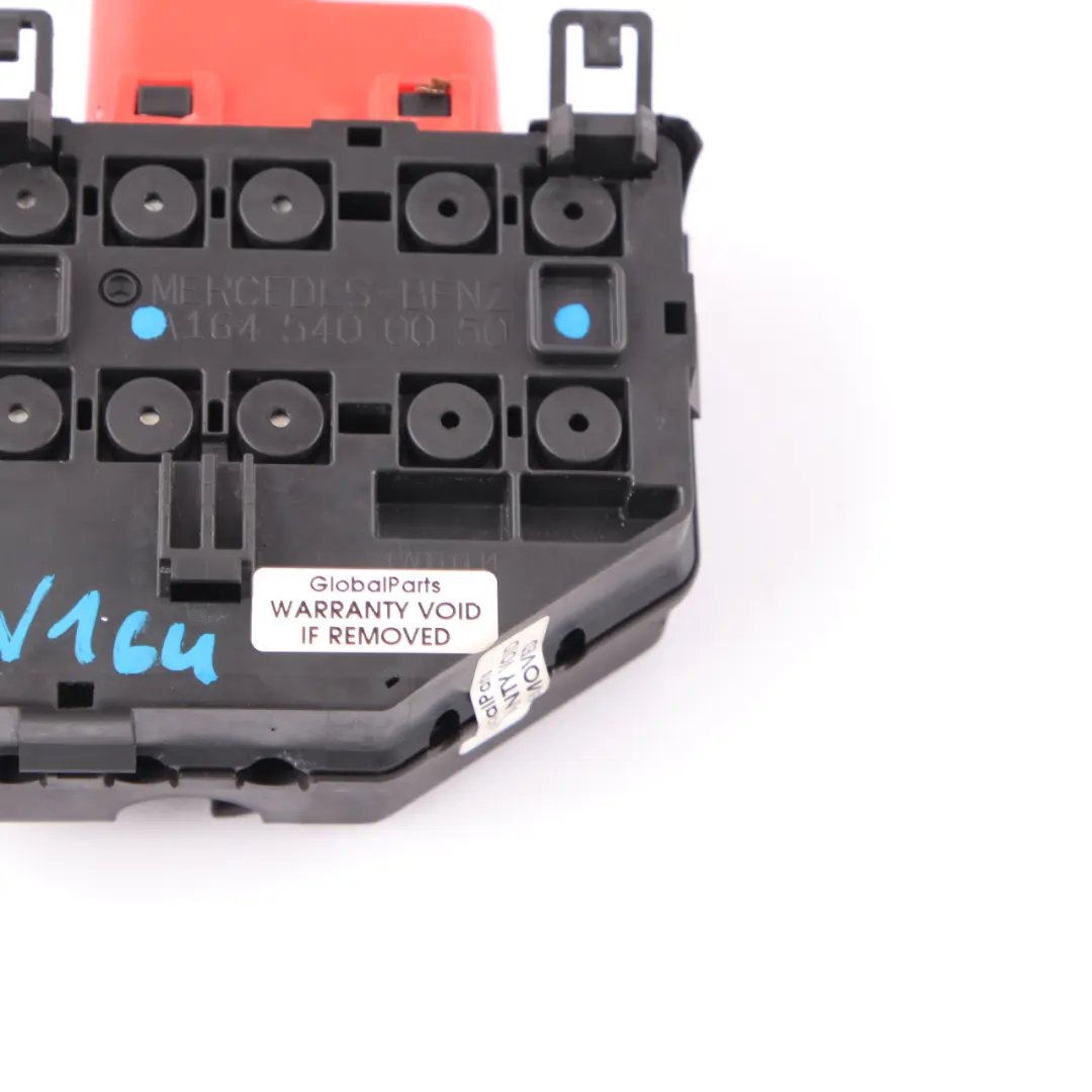 Mercedes ML W164 Fuse Box Battery Jump Start Terminal A1645400050