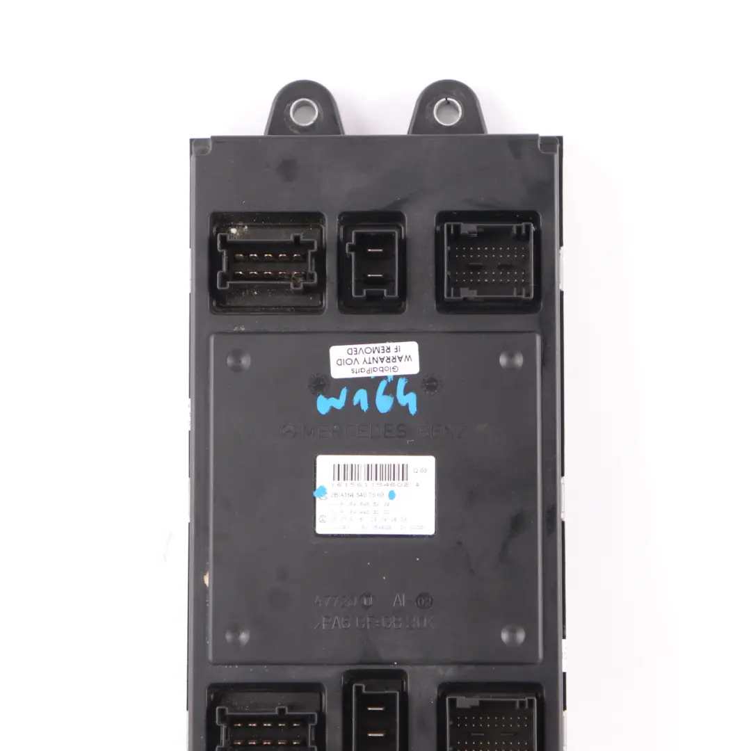 SAM Module Mercedes Ml W164 Fuse Box Front Relay Control Unit A1645407662