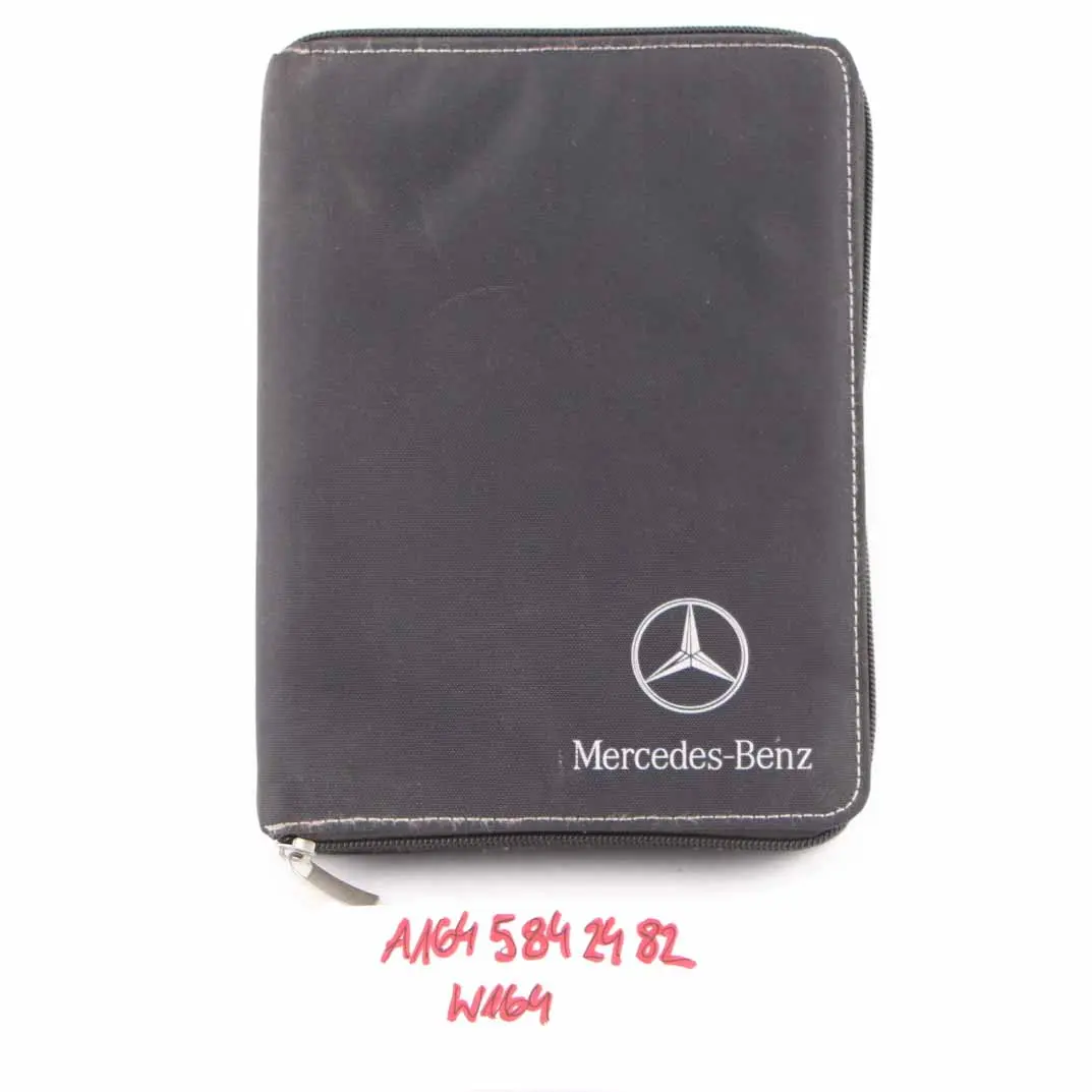 Mercedes ML W164 Owner's Manual Instruction Book Case Wallet Pouch A1645842482
