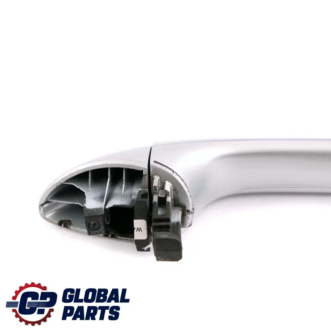 Mercedes-Benz M-Class ML W164 Rear Right O/S Door Handle Iridium Bright Silver