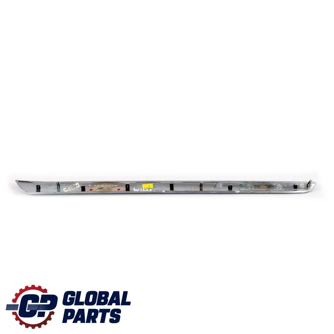 Mercedes W164 Trasera Derecha Tarjeta Puerta Decoración Strip Trim Plata