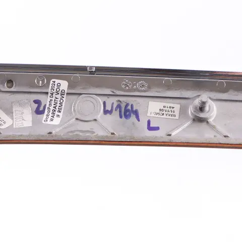 Trim Mercedes W164 Front Door Card Left N/S Strip Burr Walnut Wood A1647201522